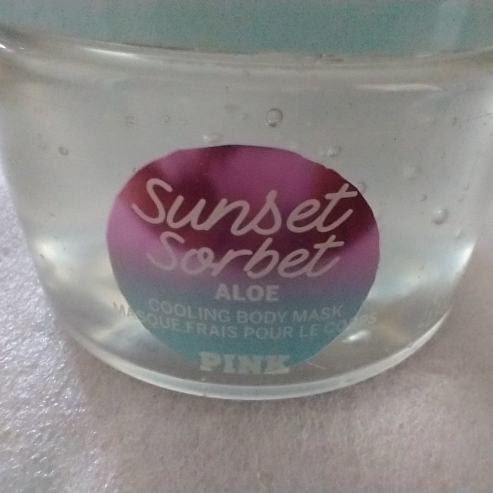 Pink - Sunset Sorbet Aloe Cooling Body Mask